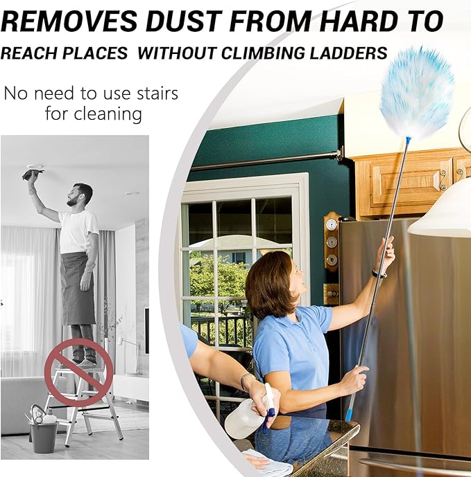 5PCS Extendable Lambswool Duster - Image 5