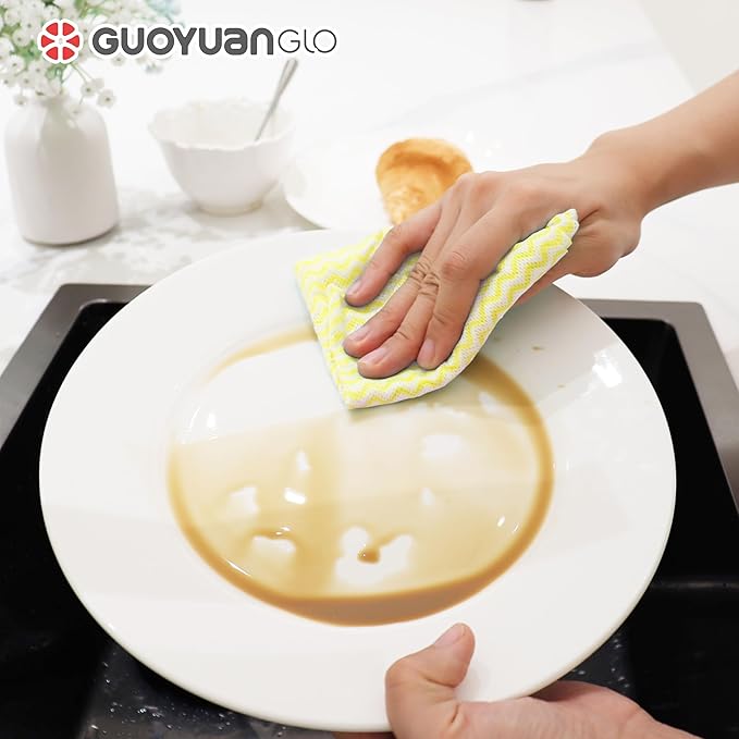 Disposable Dish Cloths Disposable Cleaning Towels Heavy Duty Reusable Cleaning - Image 7