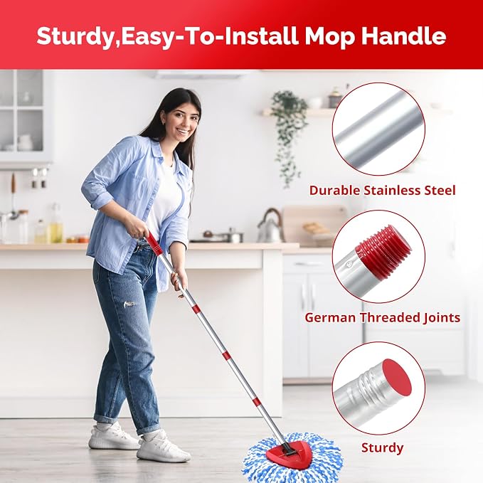 Spin Mop Head, Handle Replacement - Image 6