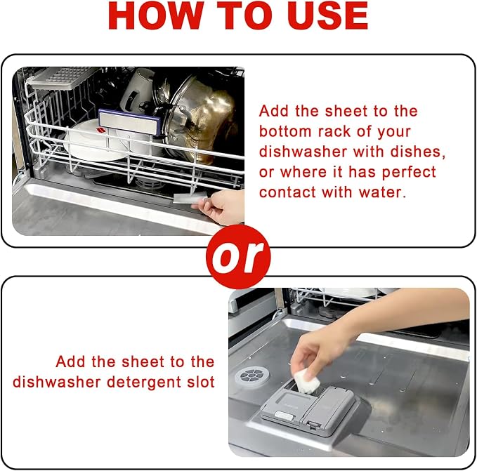 Eco Dishwasher Detergent Sheets Up To 160 Loads, Grapefruit Scent Plastic Free - Image 4