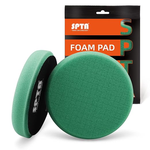 Green Heavy Cut Pad, Buffing Polishing Pads, SPTA 1Pc 5.5 Inch Face by SPTA