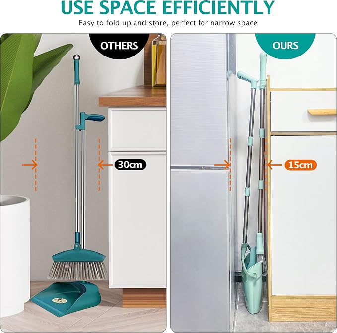 XXXFLOWER Broom and Dustpan Set - Image 5