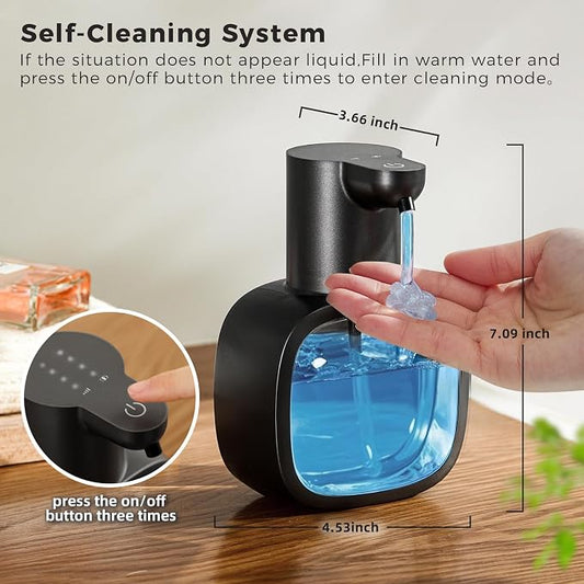 Automatic Liquid Soap Dispenser, 17oz/500ml Touchless Rechargeable - Image 2