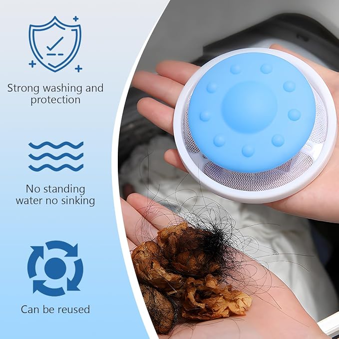 6pcs Pet Hair Remover for Laundry, Lint Catcher for Laundry, Washing Machine - Image 5