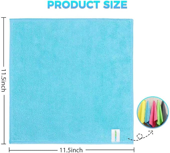 15pcs Microfiber Cleaning Cloth Lint Free, Streak Free, Non-Abrasive, Reusable - Image 2