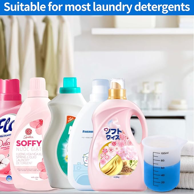 Laundry detergent cup, silicone laundry detergent measuring cup, washable - Image 2