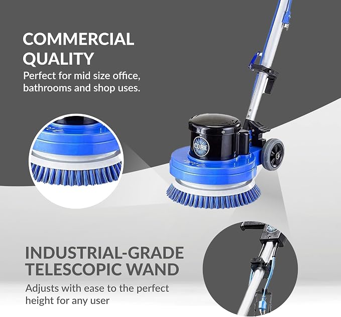 Prolux Core 13 inch Electric Floor Buffer Scrubber and Polisher Machine - Image 8