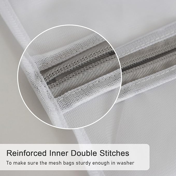 Polecasa 3Pcs Extra Durable Fine Mesh Laundry Bags - Image 4