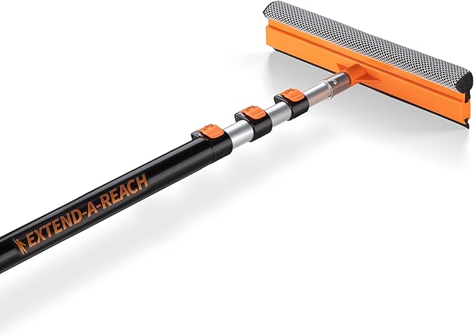 4-12 ft Window Washer Squeegee Kit by EXTEND-A-REACH