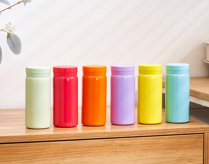 Mini Thermos Cute Water Bottle - 7 oz Tiny Insulated Vacuum 18/10 Stainless - Image 7