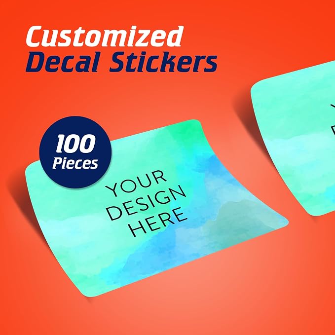 100 Custom Vinyl Stickers - Image 2