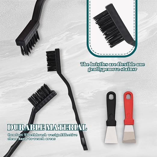 24 Pcs Mini Nylon Brush Set, Nylon Scratch Brush - Image 5