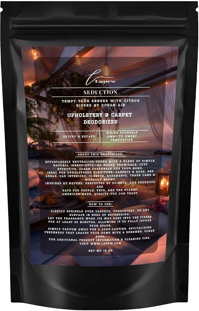 Seduction Carpet Freshener Powder: Powerful Odor Eliminator by Lapew