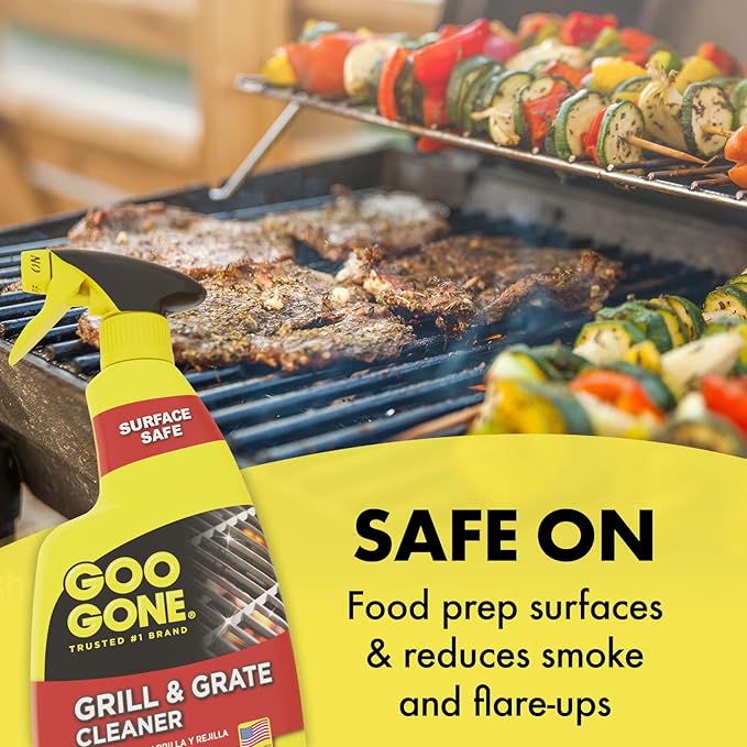 Goo Gone Grill and Grate Cleaner Spray Cleans and Degreases BBQ Cooking Grates - Image 3