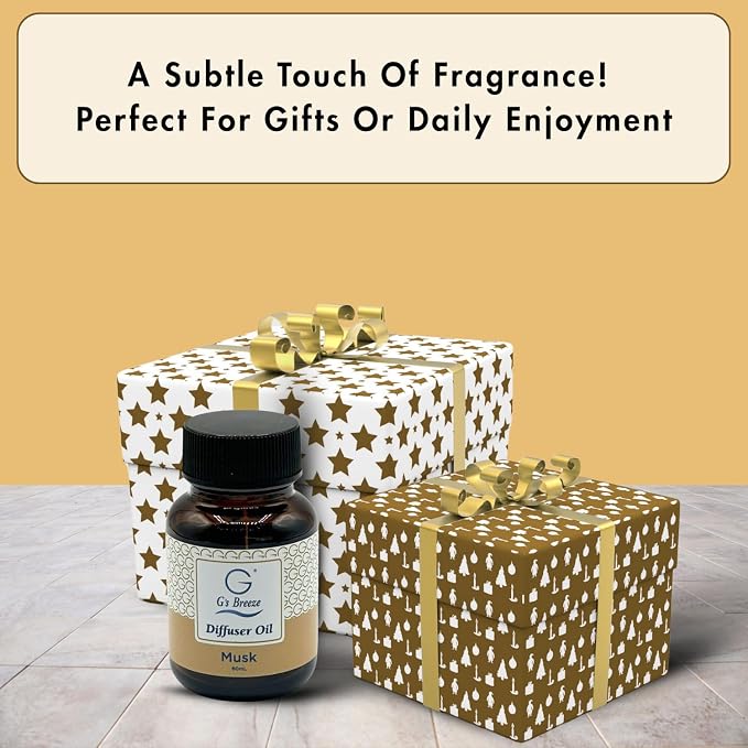 G’s Breeze Musk Diffuser Oil Refill – Warm, Rich & Soothing Musk Scent – Ideal - Image 6