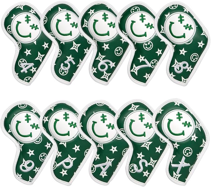 Barudan Golf Iron Head Covers, Golf Headocver by BarudanGolf