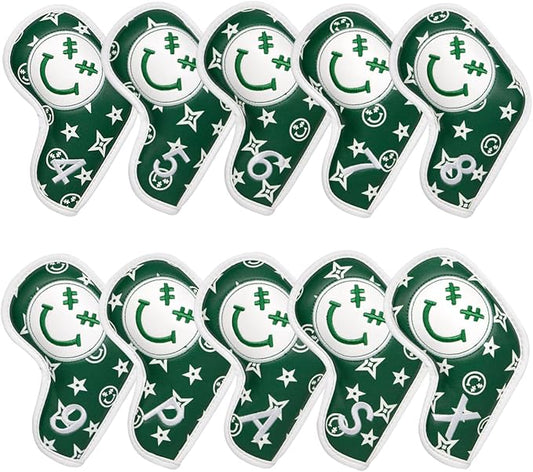Barudan Golf Iron Head Covers, Golf Headocver by BarudanGolf