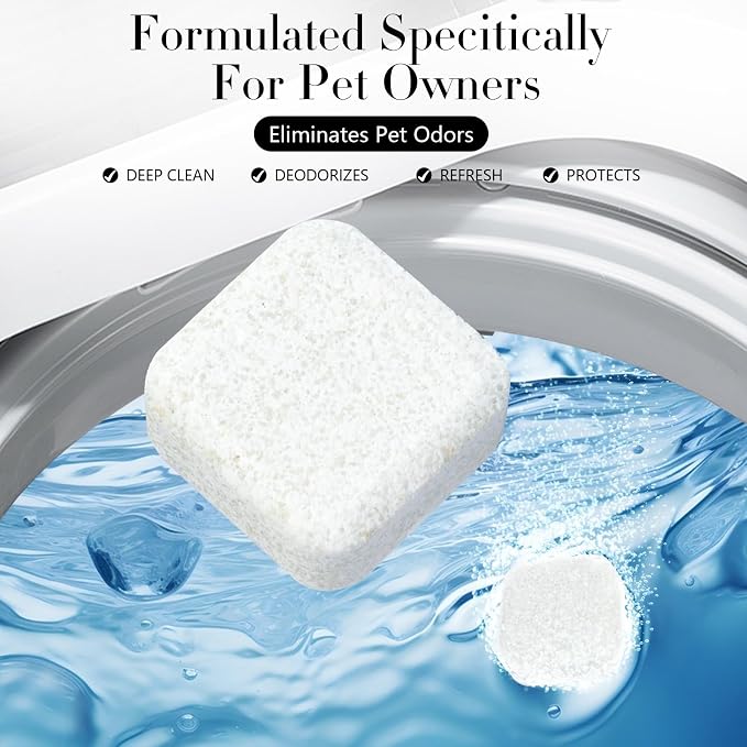 Washing Machine Cleaner Tablets 24 Pack, Formulated - Image 5