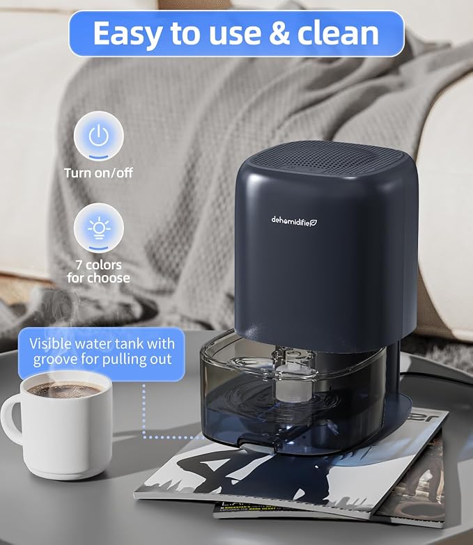 TABYIK Dehumidifier, 35 OZ Small Dehumidifiers - Image 6