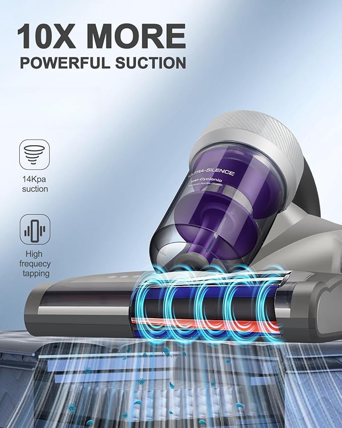 Jimmy Mattress Vacuum Cleaner, Anti-allergen Bed Vacuum Cleaner - Image 3