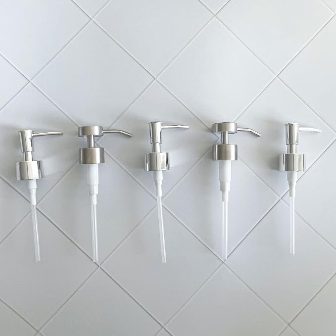 Soap Dispenser Pump Head Replacement 3 Pack, 28/400 Threads Standard Size - Image 6