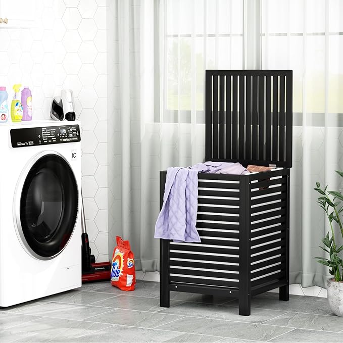 Homykic Bamboo Laundry Hamper - Image 2