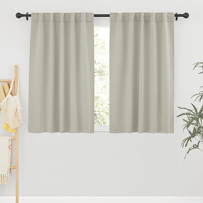RYB HOME Blackout Curtains for Bedroom, Window Shades Thermal Insulating by RYBHOME