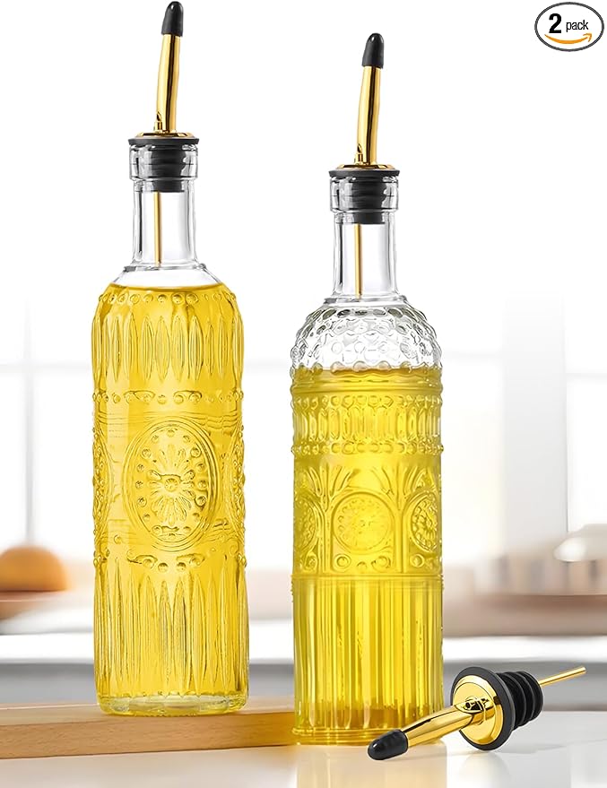 2 Pcs Olive Oil Dispenser Bottle by Ruiao