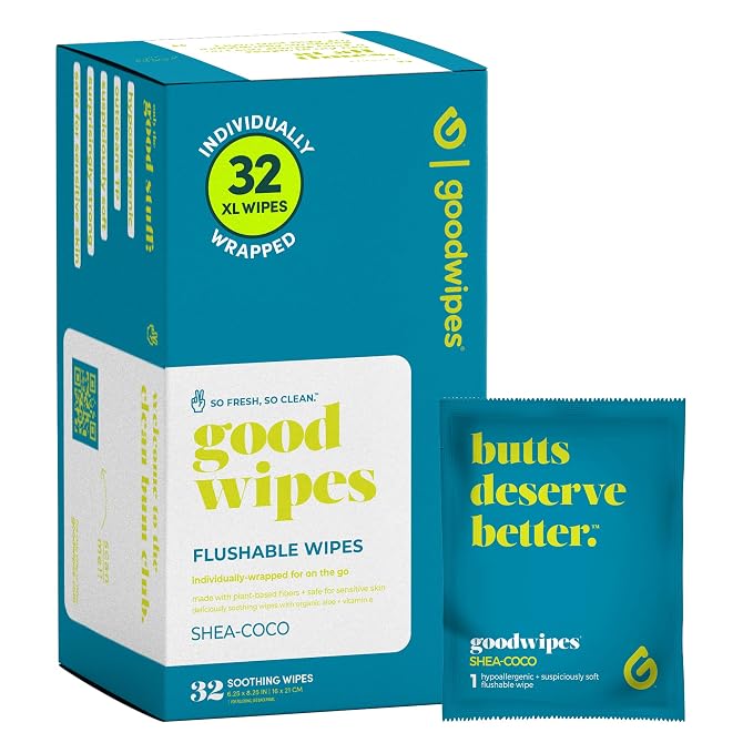 Goodwipes Flushable Wipes – Made by goodwipes