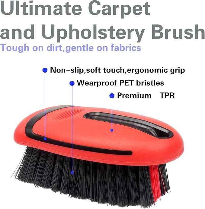 Carpet and Interior Cleaning Brushes, car Cleaning Brushes, Carpet Washing - Image 4