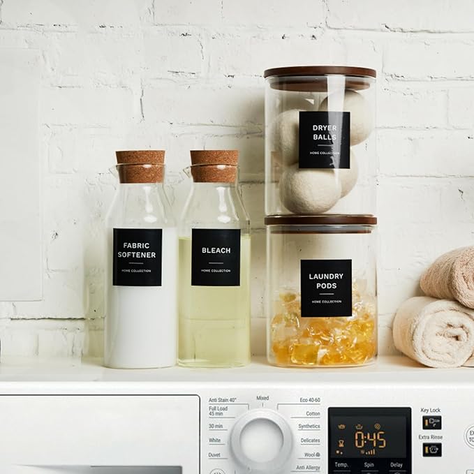 Glass Laundry Storage Containers - Image 5