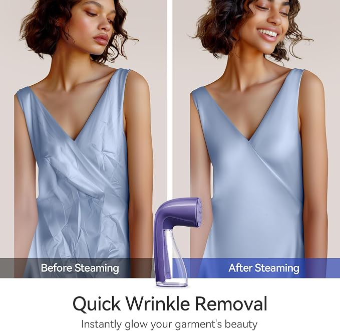 HiLIFE Steamer for Clothes, 1100W Clothes Steamer - Image 4