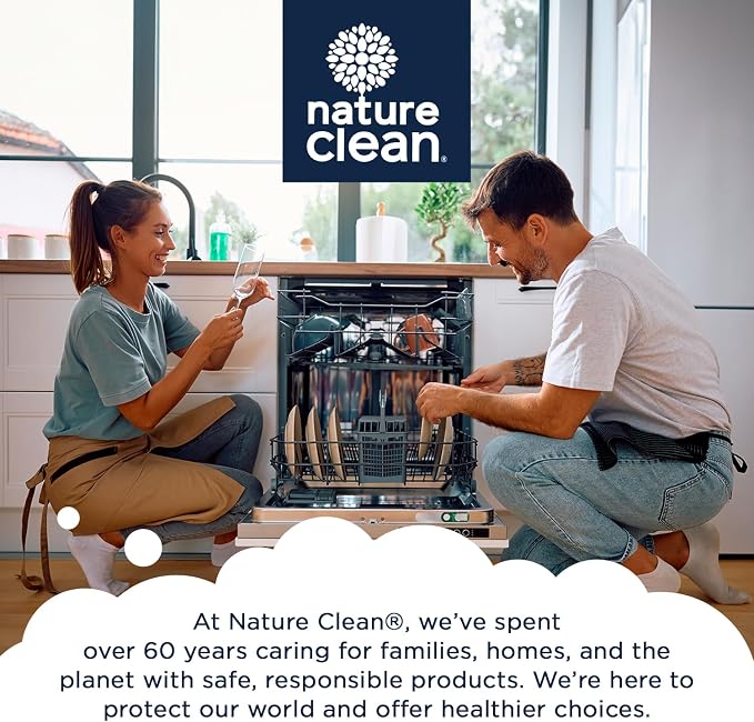 Nature Clean All Natural Dishwasher Pods, Plant-Based Non Toxic Dishwasher - Image 7