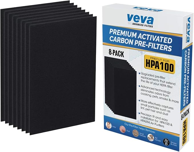 HPA100 Pre-Filters Replacement for Honeywell Air Purifier by VEVA