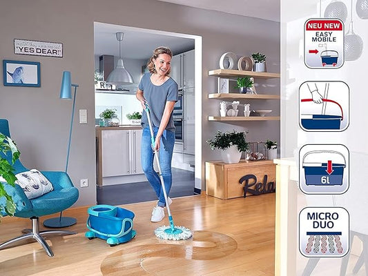 Leifheit Clean Twist Spin Mop and Bucket Set - Image 2