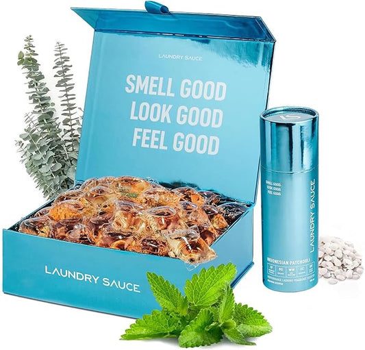 Laundry Sauce - Luxury Scented Laundry Detergent Pods & Scent Booster Bundle by LAUNDRYSAUCE