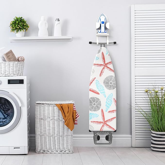 ORLESS Metal Large Ironing Board Holder Wall Mount, Ironing Board Hanger - Image 7