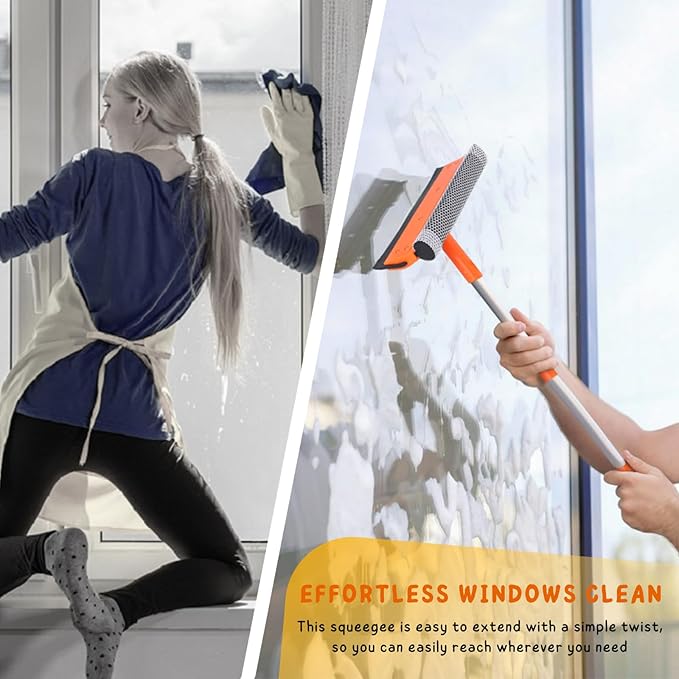 Window Squeegee for Home, Car Windshield Cleaner Tool - Image 6