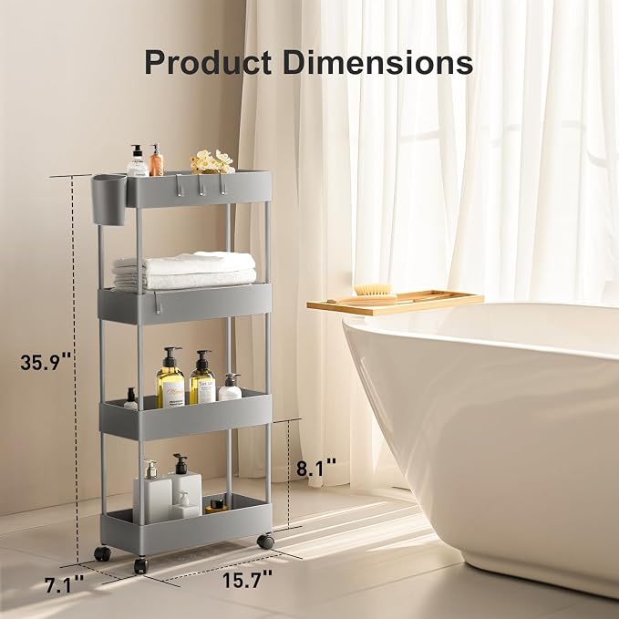 Pipishell Slim Storage Cart - Image 8