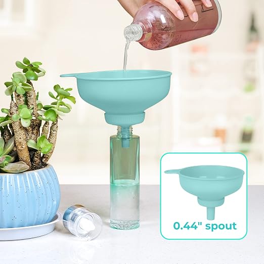 Wide Mouth Kitchen Funnel, Food Grade Plastic Cooking Canning Funnel - Image 8