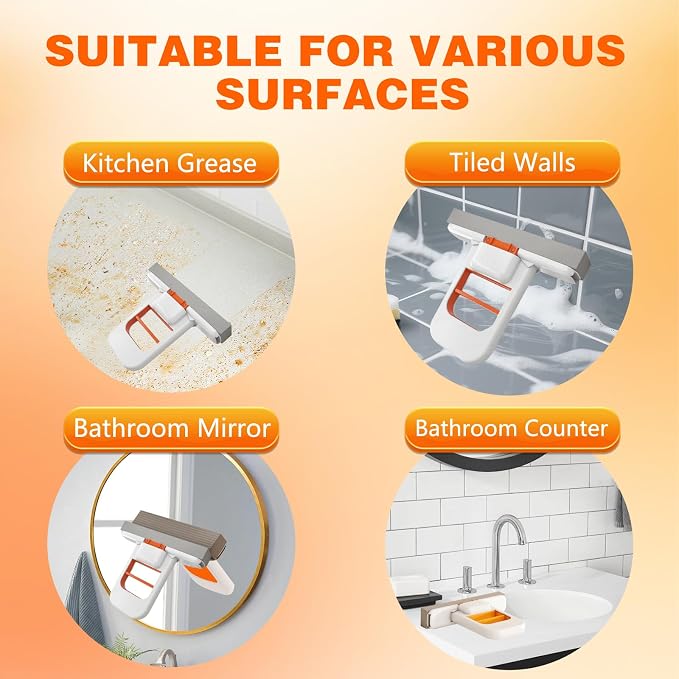 Mini Foldable Desktop Mop – Portable Sponge Mop - Image 6