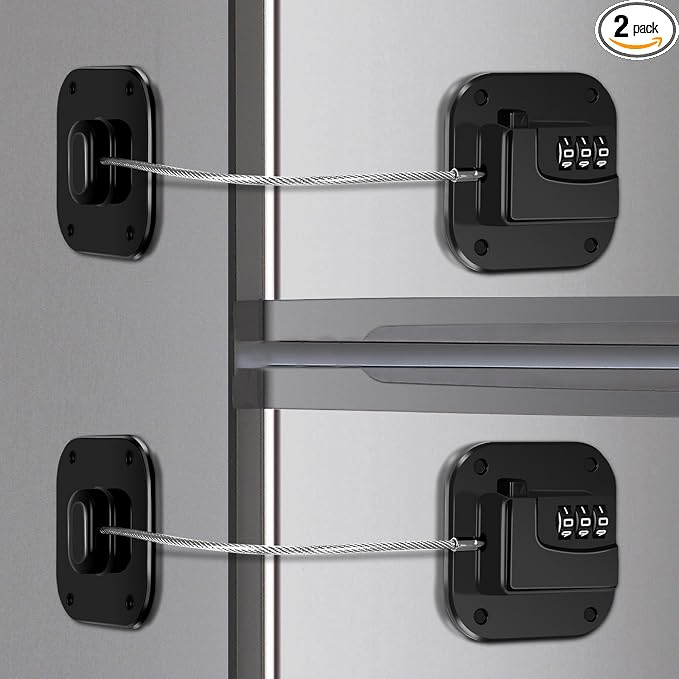 Refrigerator Lock, Combination Lock by Unknown