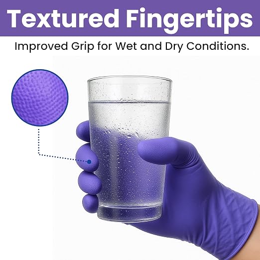 SafeWay Nitrile Disposable Gloves — Multi-Purpose Powder-Free, Medical Use - Image 4