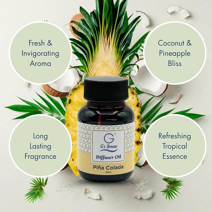 G's Breeze Piña Colada Diffuser Oil Refill - Image 3