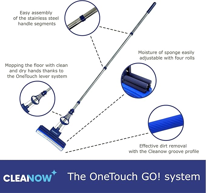 OneTouch GO! Floor Cleaner, Wring Mop, Cleaning Tool - Image 4