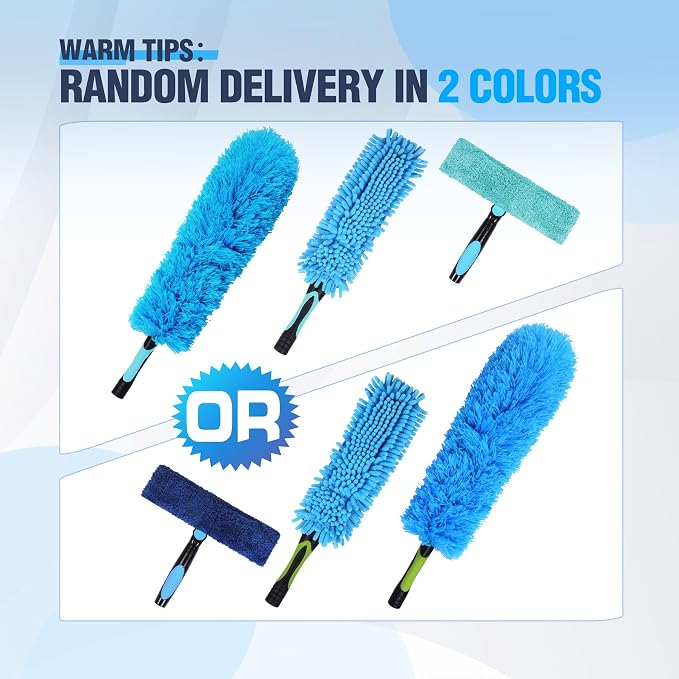 Lineslife Cobweb Duster, Washable Cleaning Duster Kit - Image 3