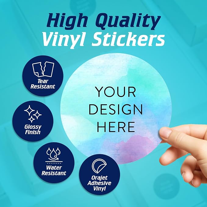 100 Custom Vinyl Stickers - Image 3