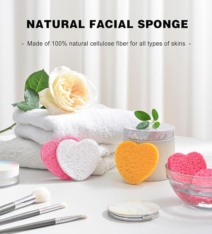 50-Count Compressed Facial Sponges - Image 2