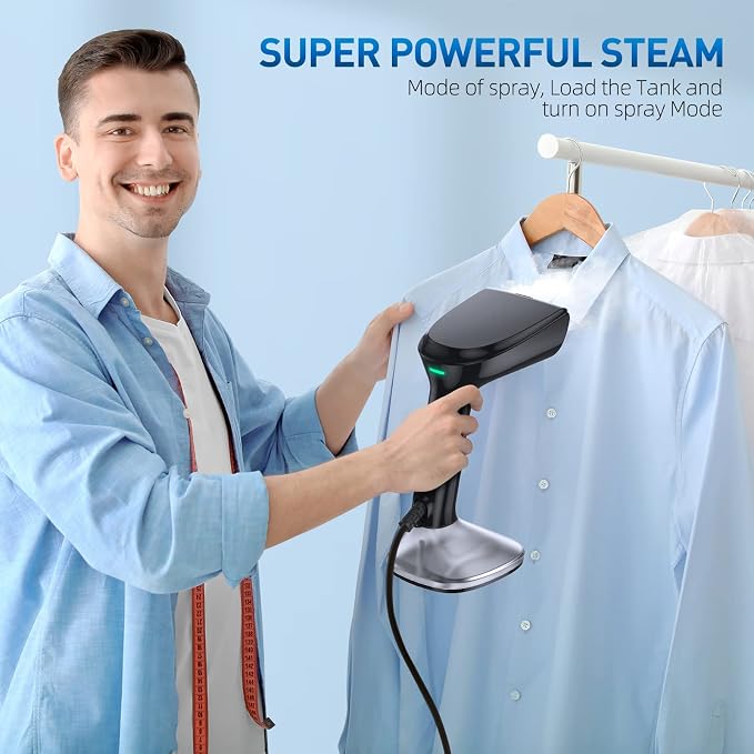 Steamer for Clothes -1800W - Image 4