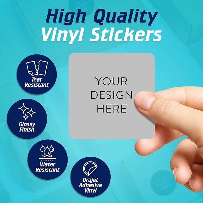 100 Custom Vinyl Stickers - Image 3